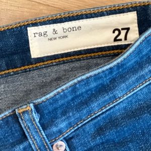 RAG & BONE | Dre Low Rise Slim Boyfriend Cropped Jeans